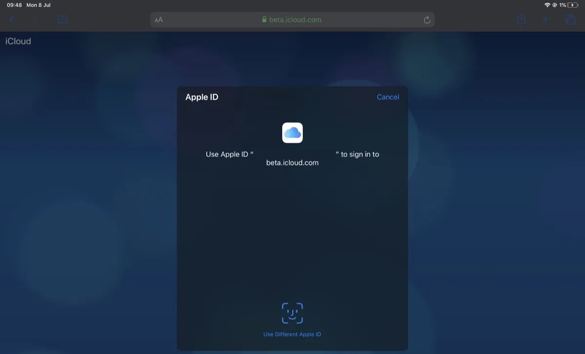 iCloud, addio password: arriva il login via Face ID