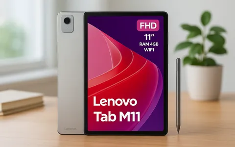 Lenovo Tab M11 a un prezzo che sorprende: qualità, design e memoria top a 139€