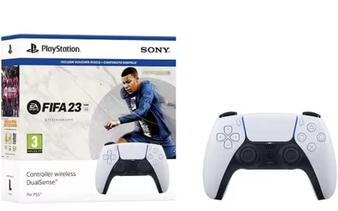 DualSense PlayStation 5+FIFA 23+FUT VCH: MEGA bundle MEGA sconto