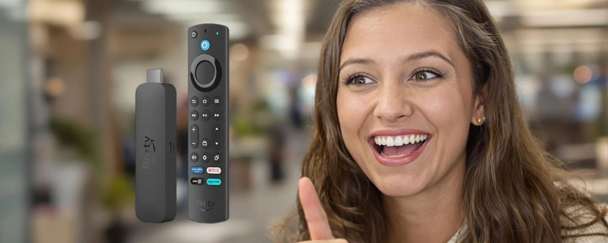 Fire TV Stick 4K Max con Dolby Atmos e Wi-Fi 6E a prezzo shock per le Offerte di Primavera Amazon
