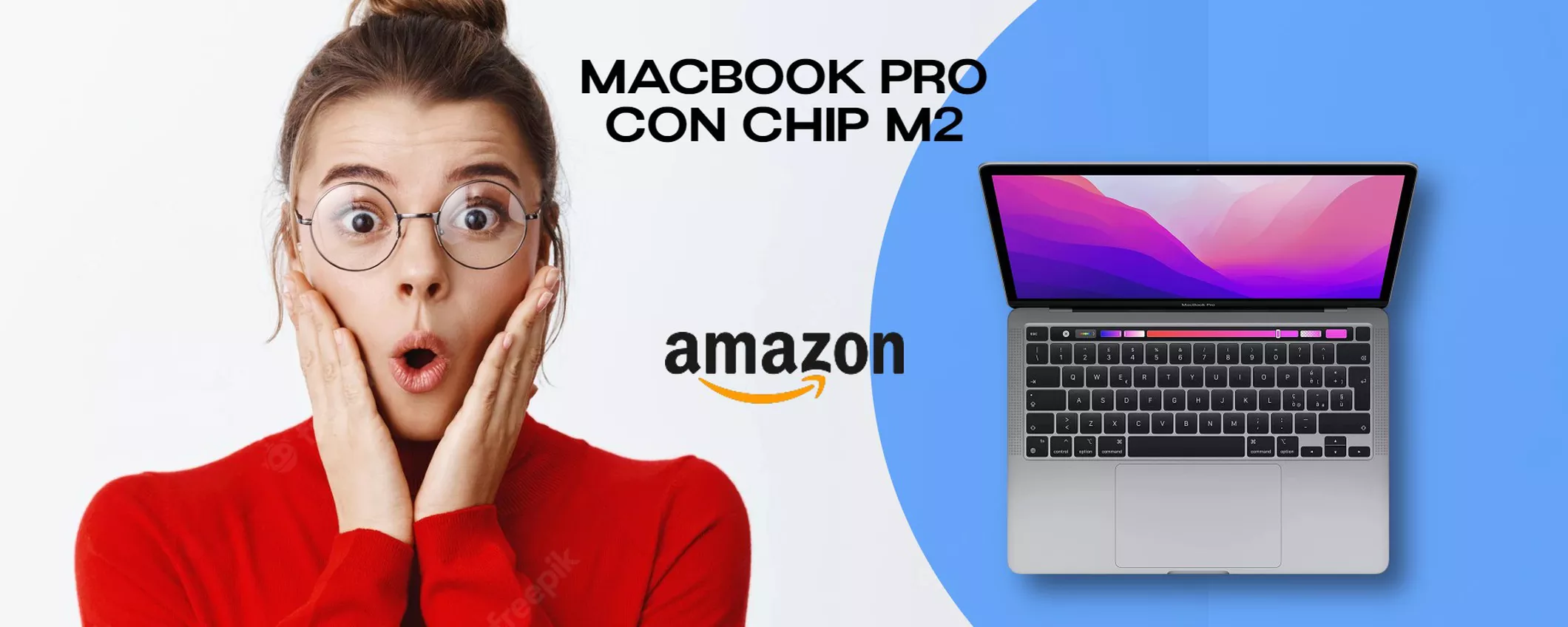 MacBook Pro con i muscoli del chip M2: con lo SCONTO Amazon risparmi quasi 300€