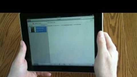Video demo della versione di Evernote per iPad