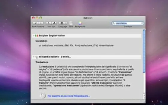 Babylon: ora disponibile per Mac
