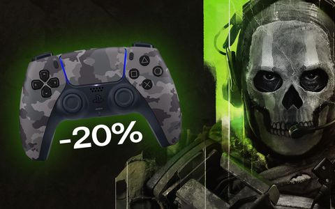 Controller DualSense Camouflage per PlayStation 5 in OFFERTA su Amazon (-20%)