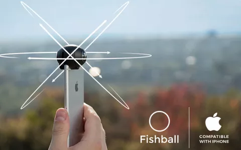 Fishball, video a 360' su iPhone grazie a un (geniale) accessorio