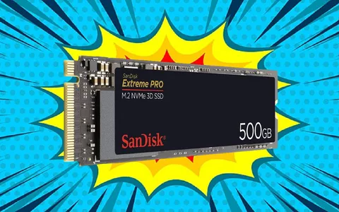 SanDisk SSD da 500 GB a quasi META' PREZZO: spazio extra con una MINI SPESA