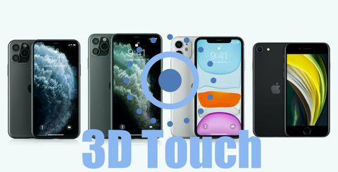 iPhone 11, iPhone 11 Pro e iPhone SE: addio al 3D Touch