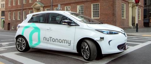 Le self-driving car di nuTonomy arrivano negli USA