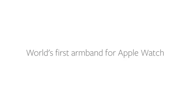 ActionSleeve, Armband per Apple Watch