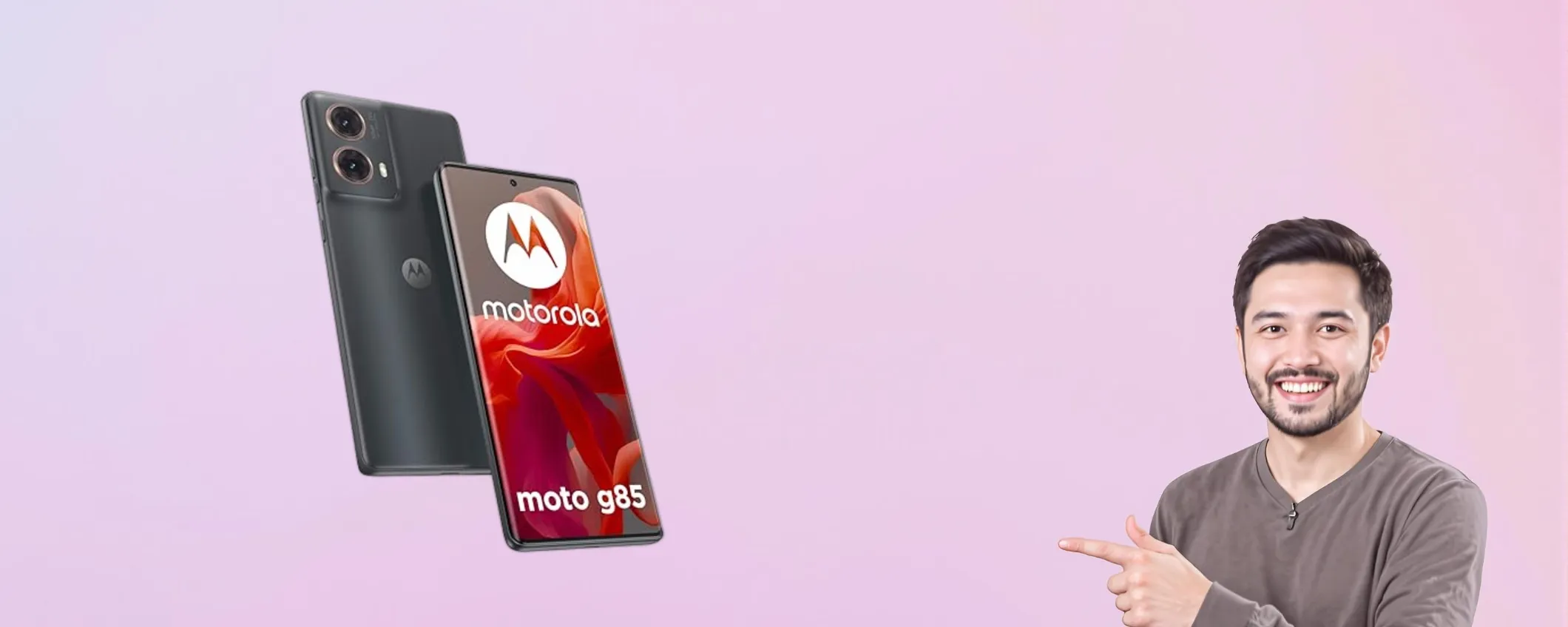 Motorola g85: oggi è tuo a quasi metà prezzo con uno sconto schock del -47%