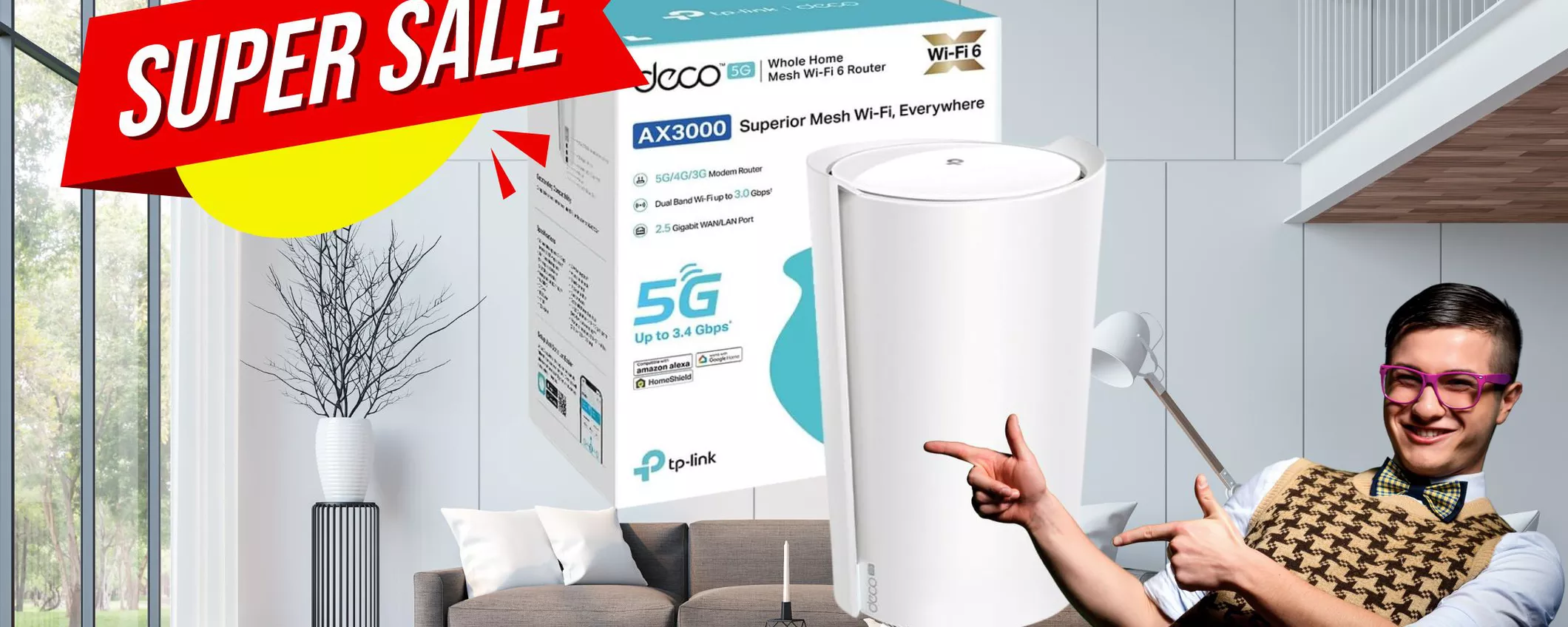 Router 5G casalingo: la velocità in sconto è servita!