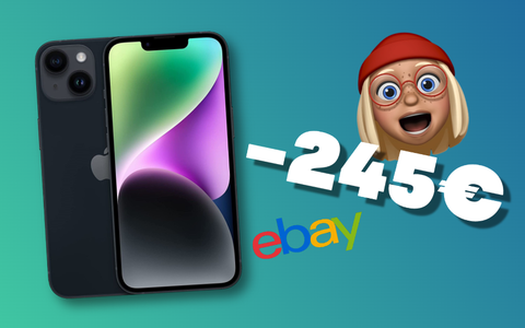 iPhone 14: con lo sconto eBay di 245€ è IMPERDIBILE
