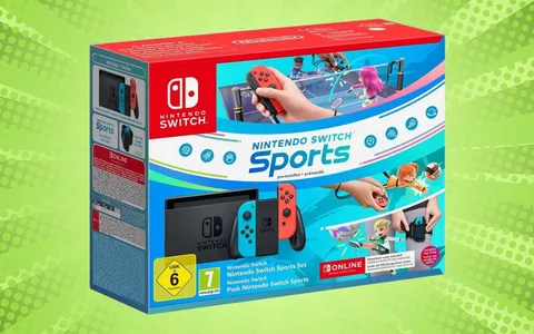 Nintendo Switch Sports + console a SOLI 246,41€ grazie al DOPPIO SCONTO eBay