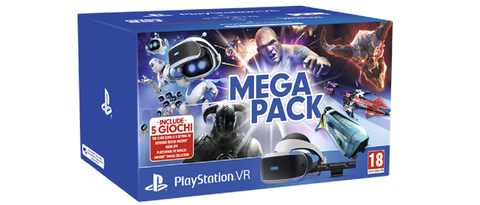PlayStation Vr, ecco il Mega Pack