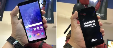 Samsung Galaxy J6, render e immagini reali