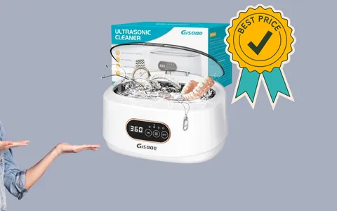Sterilizza tutto con il Pulitore a Ultrasuoni in doppio sconto su Amazon