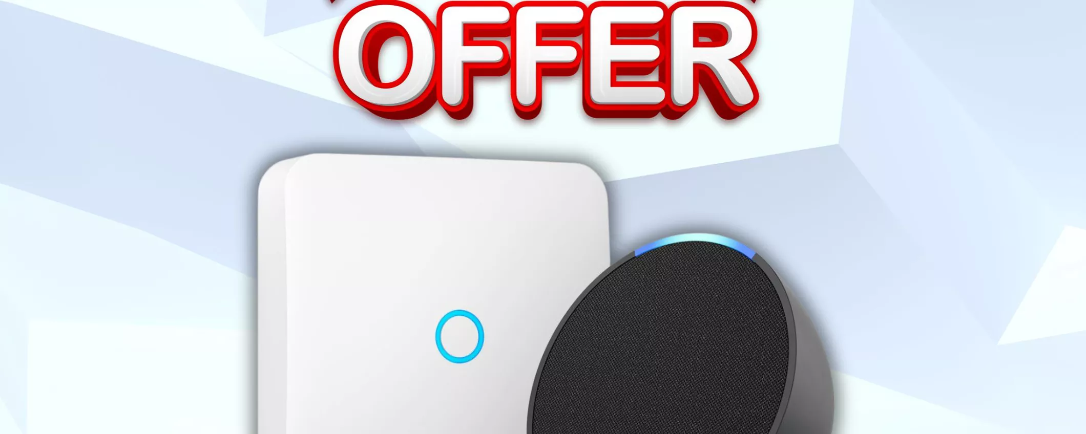 BUNDLE BOMBA: 63% in meno per Ring Intercom + Echo Pop a prezzo occasione!