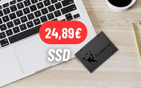 SSD Kingston a meno di 25€ su Amazon: OFFERTA CLAMOROSA