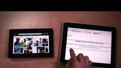 RIM dimostra che il BlackBerry PlayBook è più veloce dell'iPad