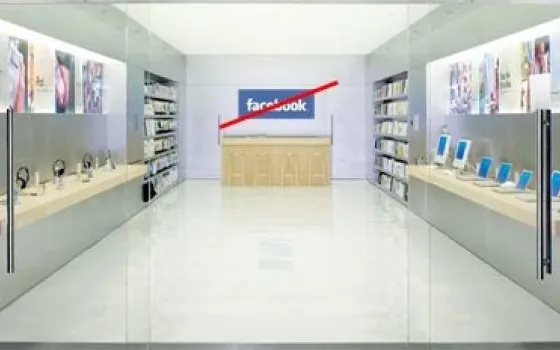 FaceBook non più consultabile negli Apple Store