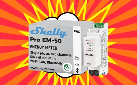 Risparmia in bolletta con il Contatore di energia Shelly scontantissimo al -40%