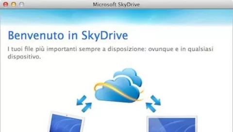 Microsoft sfida DropBox con SkyDrive per Mac