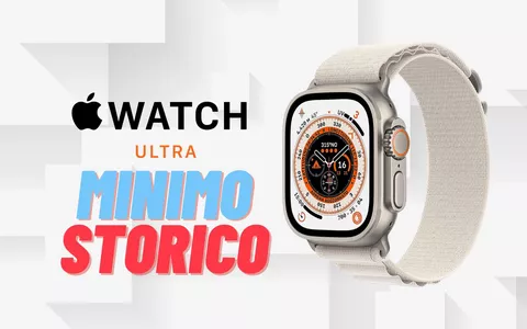 CROLLA il prezzo di Apple Watch Ultra dopo l'annuncio del nuovo modello