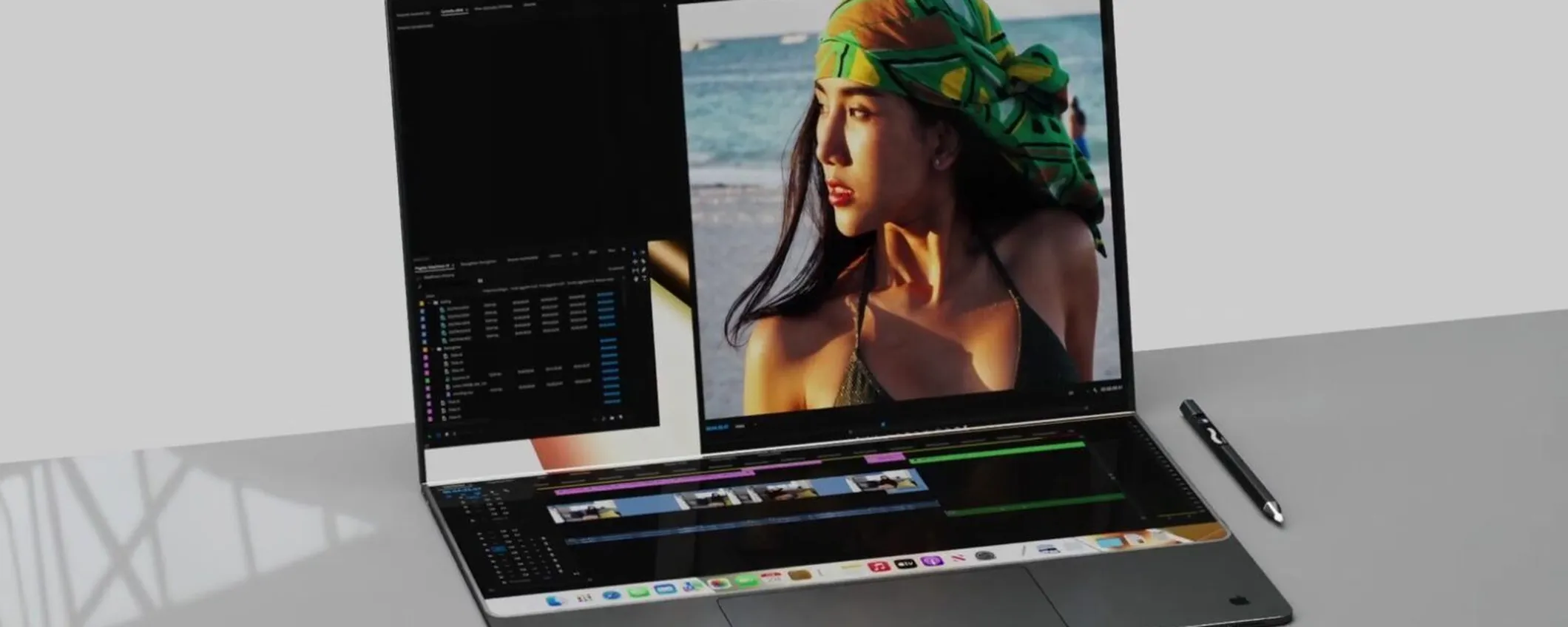 MacBook Folio, il concept di Mac pieghevole fa sognare