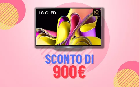 900€ DI SCONTO: follia LG Smart TV 4K ad un prezzo STRAORDINARIO!