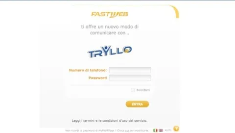 Fastweb lancia Tryllo per telefonare dal Web e da Facebook