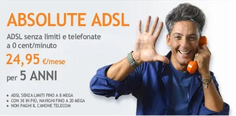 Infostrada: 5 anni di sconto sugli abbonamenti