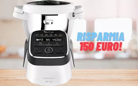 Moulinex Companion XL, il robot da cucina MIGLIORE a 150€ in meno (-18%)