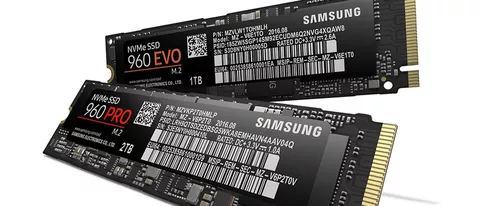 Samsung 960 PRO e 960 EVO, nuovi SSD super veloci