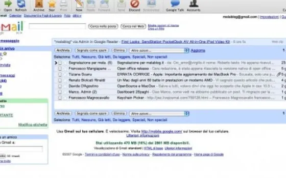 Mailplane (Beta): la recensione