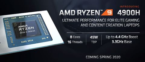 AMD Ryzen 9 4900H/HS, CPU per gaming laptop