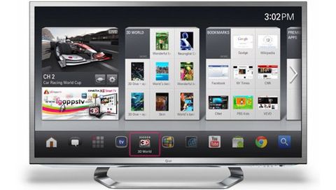 LG Google TV e televisore Lenovo con Android 4.0 ICS