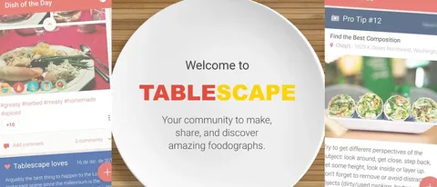 Tablescape, il social network di Google sul cibo