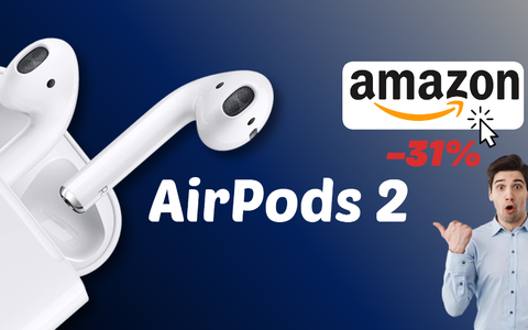 AirPods 2ª gen. in OFFERTA a meno di 110€: Amazon is the way!