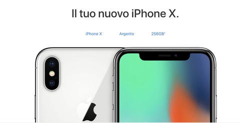 iPhone X, controllare la disponibilità in tempo reale in Apple Store