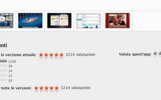 Lion con il 90% delle recensioni a 5 stelle su App Store dopo il primo giorno