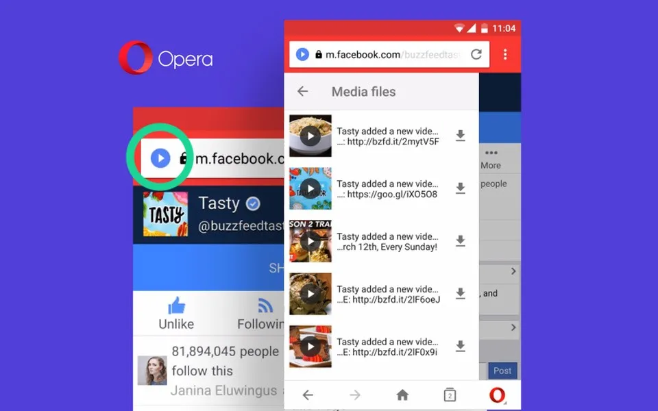 Opera Mini semplifica il download dei file