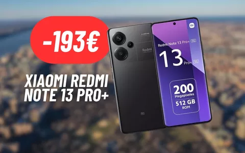 DISINTEGRATO IL PREZZO dello Xiaomi Redmi Note 13 Pro+: cala di 193€ con la DOPPIA PROMO eBay