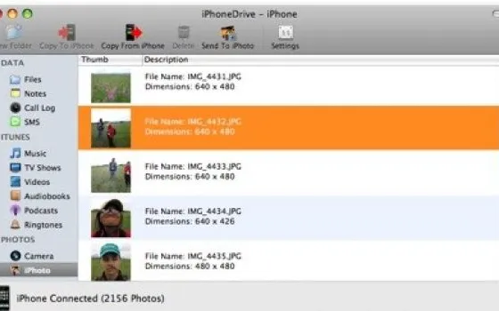 iPhoneDrive: l'iPhone e l'iPod Touch diventano memorie USB