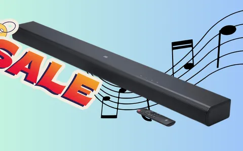 Soundbar JBL con subwoofer integrato: oggi la paghi quasi la metà su Amazon