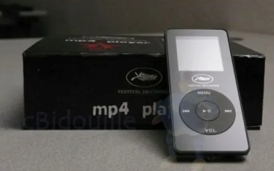 Festival di Cannes e iPod Nano contraffatti