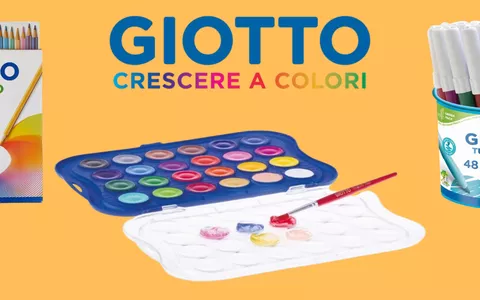 Back to school: matite, pennarelli e tempere GIOTTO a partire da 4 EURO