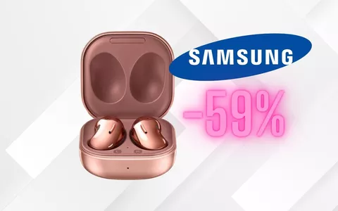 Samsung Galaxy Buds Live al -59%: alta qualità a prezzi stracciati