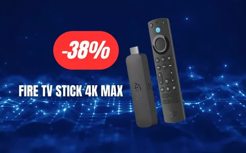 Fire TV Stick 4K Max: il migliore sulla piazza in FORTE SCONTO (-38%)