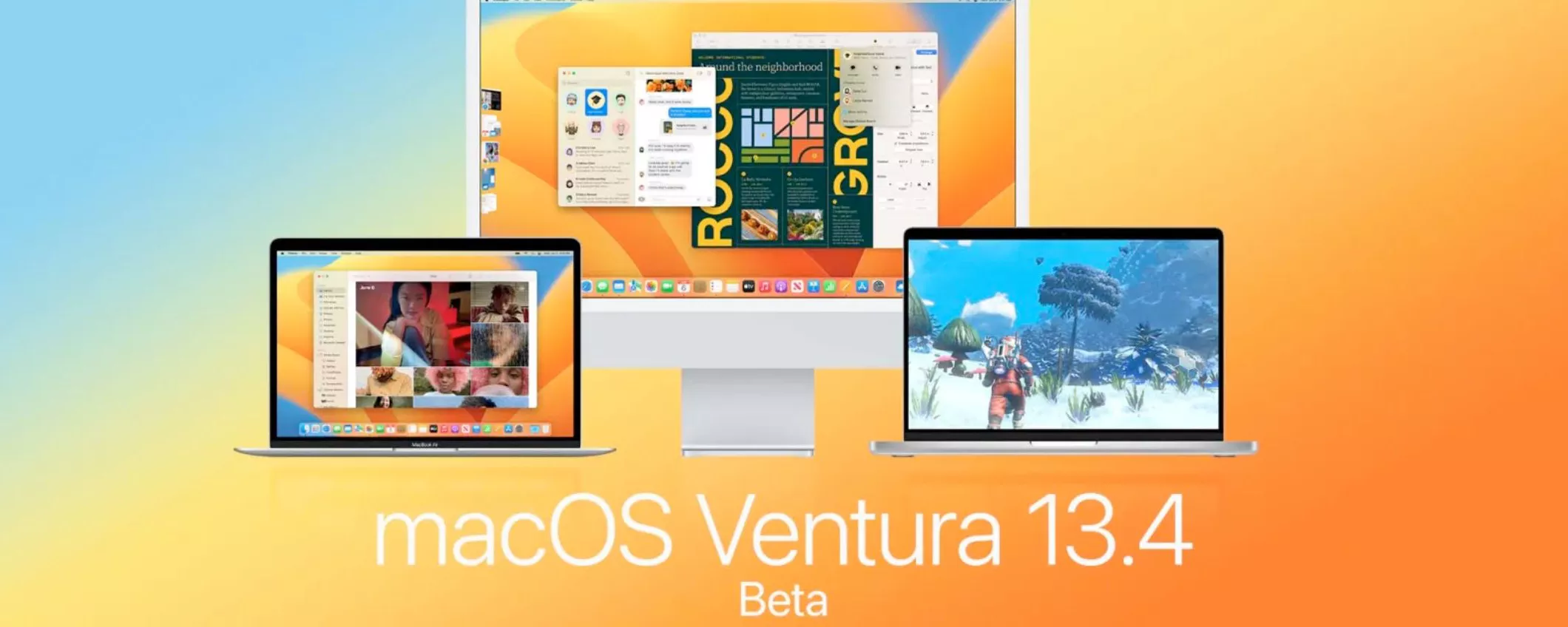 macOS Ventura 13.4 RC 3 disponibile per sviluppatori e beta tester