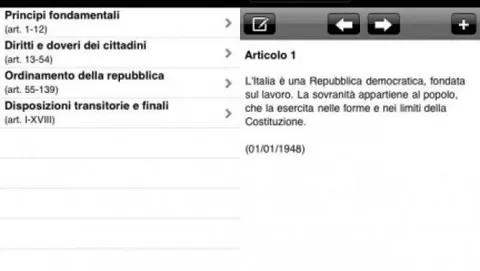 iLex: la Costituzione al tempo di iPhone
